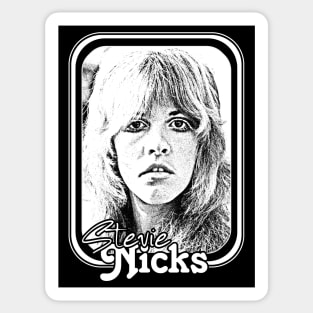 Stevie Nicks // Retro 70s Style Fan Design Sticker